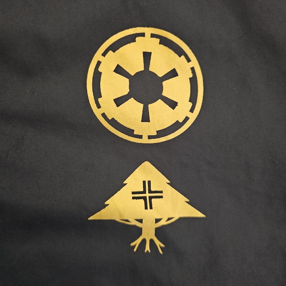 Star Wars x LRG Darth Vader Coach Jacket Black Streetwear Windbreaker - Picture 9 of 10